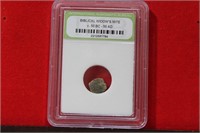 A Slabbed Biblical Widow's Mite Coin