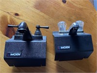 2 Moen vanity faucets, unused (NL)