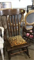 Rocking chair and pillow