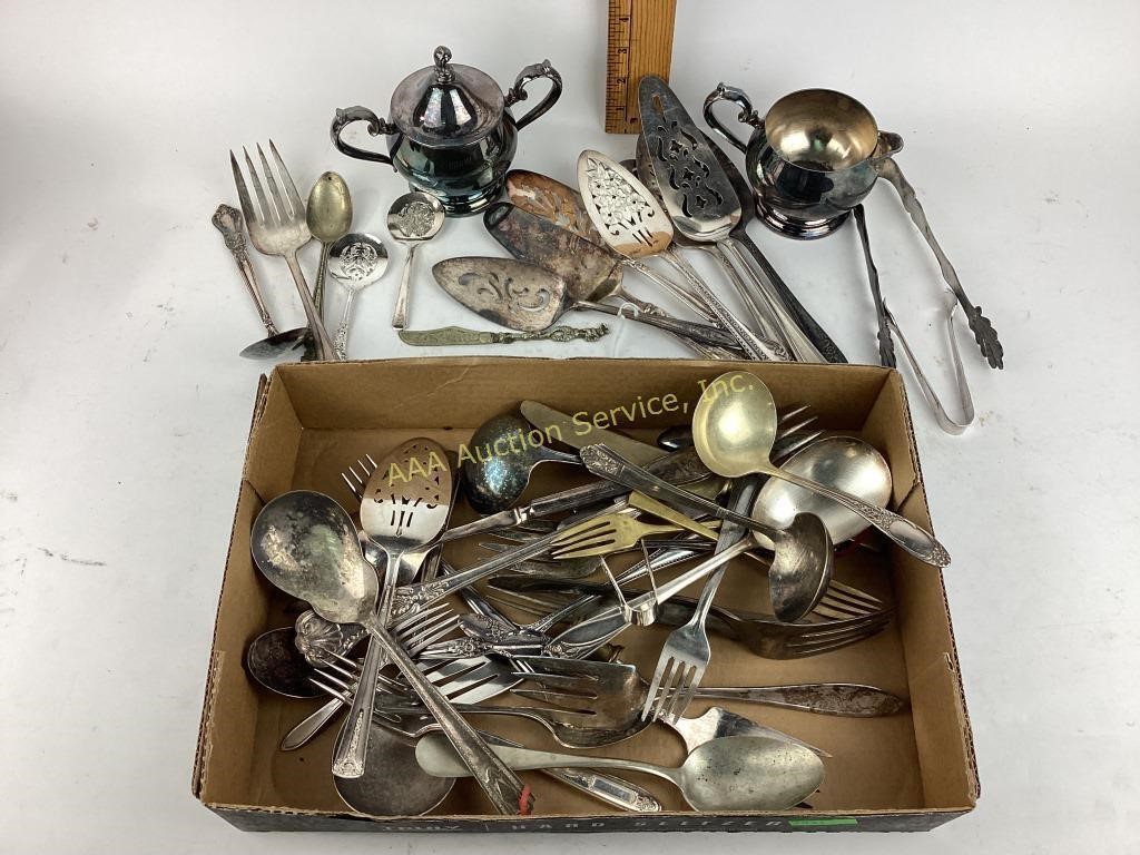 Silverplate flatware