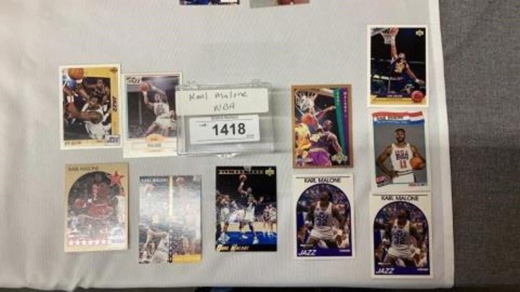 Karl Malone, NBA collectors card