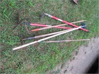 GARDEN TOOLS - HOES, CULTIVATORS, WEED WACKER (7)