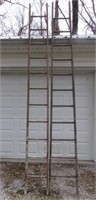 20' Wood Extension Ladder