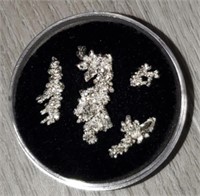 Pure Silver Crystal Specimens: 2.65-grams