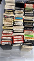 Large Lot of 8 Track Tapes - See Titles