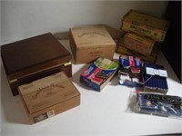 Cigar Boxes & Matches