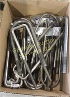 Box of miscellaneous U bolts