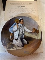 NORMAN ROCKWELL DISH THE PAINTER