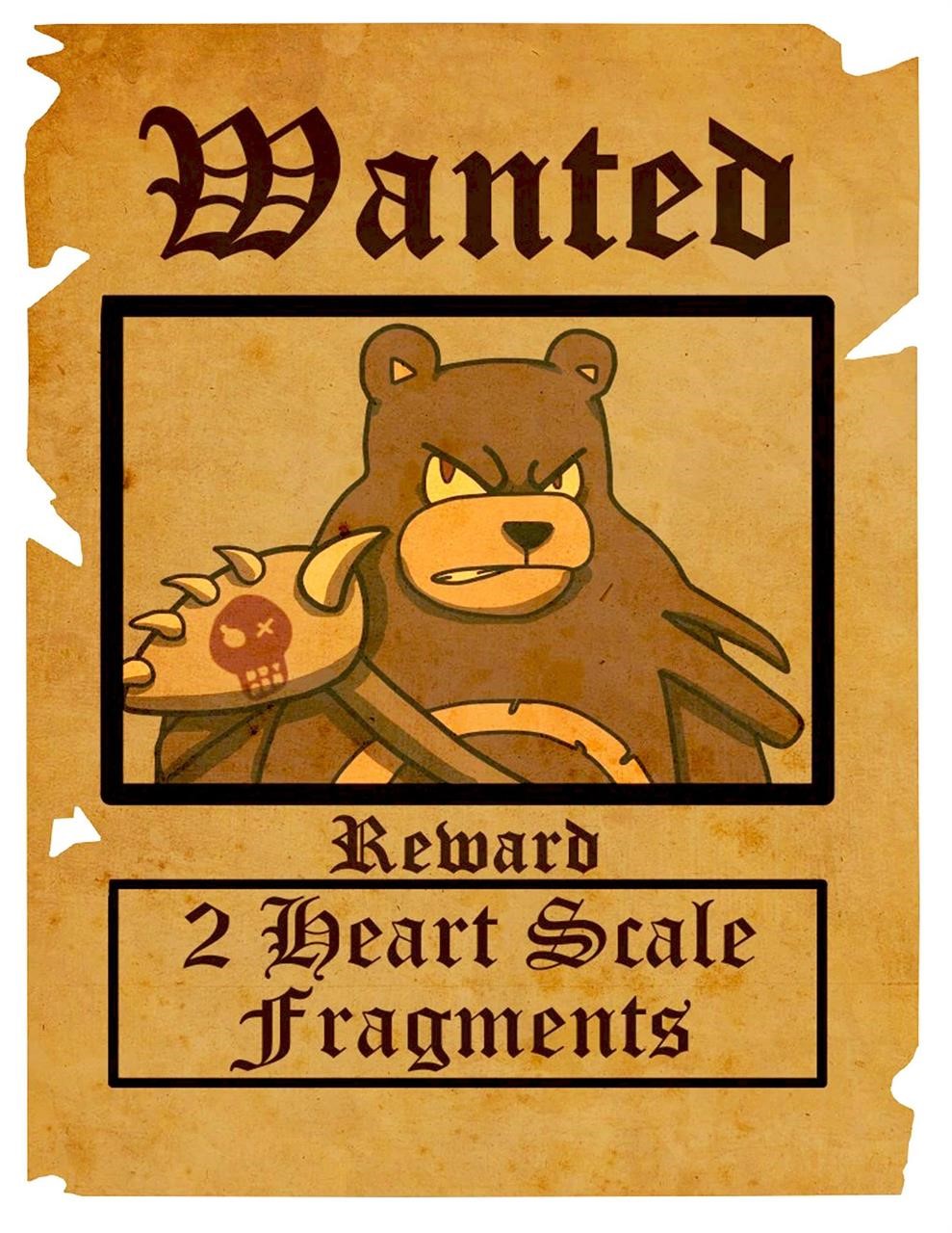 Pokemon Of Avalon Wanted Poster #2   2014