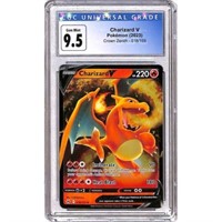 2023 Pokemon Charizard Cgc Graded 9.5