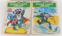 Volumes 2-14 of The Sesame Street Library