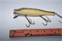VINTAGE MUSKY PAW-PAW WOOD LURE !-  MINTY