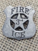 Antique Fire Badge