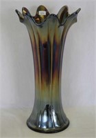 N's Thin Rib 12" mid size vase - purple