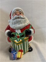 Fitz & Floyd Happy Holidays Santa Cookie Jar