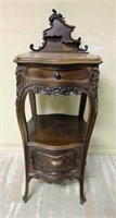 Stunning Rococo Louis XV Style Walnut Side Cabinet