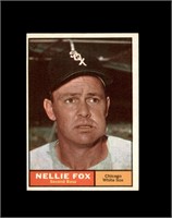 1961 Topps #30 Nellie Fox EX to EX-MT+