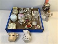 Candle Holders, Trinket Boxes & Misc