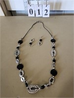 3pc Set of Earrings and Necklace