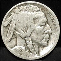 1923-S Buffalo Nickel, Better Date Coin