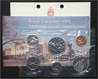 1975 Royal Canadian Mint BU Proof Like Coin Set