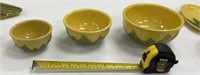 3 - Shawnee Corn Pattern Bowls