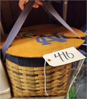 Notre Dame Picnic Basket