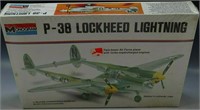MONOGRAM P-38 LOCKHEED LIGHTNING AIRPLANE 1/48 NIB