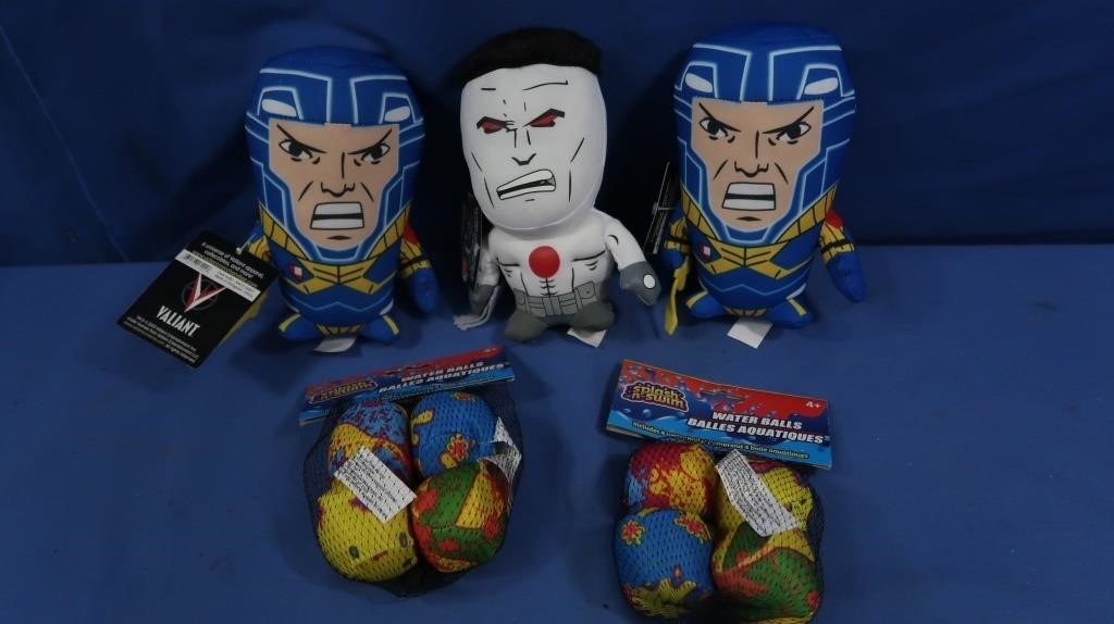 New Manowar & Bloodshot Plush, Water Balls