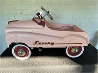 Late 1940's Style Pink Pedal Car