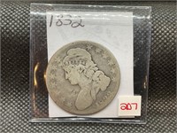 1832 BUST HALF DOLLAR