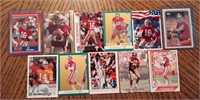 Joe Montana Football Card Lot (x11)