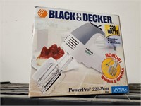 Black & Decker electric hand mixer
