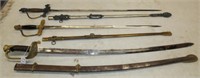 3 Ceremonial Swords