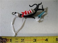 Dr Seuss Cat In The Hat w/Umbrella Ornament