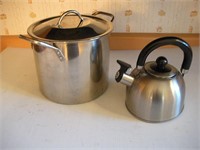 S/S Soup Pot & Tea Kettle