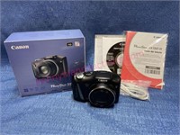Canon PowerShot SX150 IS digital camera w/ box