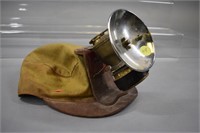 Antique Miners Soft cap with removable carbide min