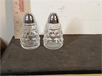 American Fostoria S&P shakers