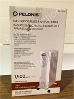 Pelonis electric oil filled heater - new