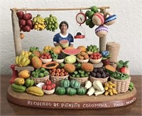 COLOMBIA FRUIT MARKET DECOR