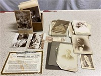 Group of Black & White Vintage Photos