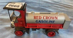 Ertl Die-Cast Red Crown Truck Bank
