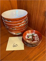Asian serving bowls, #60