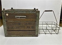 Milk Crate and Basket Carrier