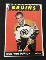 1965 Topps Hockey Card Bob Woytowich
