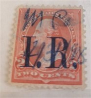 1894 2 Cent Washington US Postage Stamp