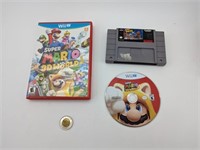 Jeux Videos dont Mario 3D WiiU