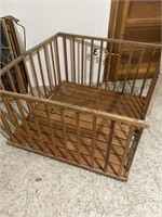 Vintage baby playpen