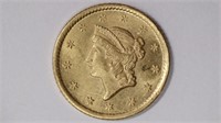 1849-O Gold $1 Liberty Head